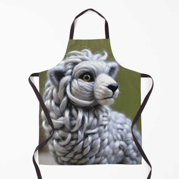 Item preview, A Wooly Sculpture of a Small Lion designed and sold by masabo.
