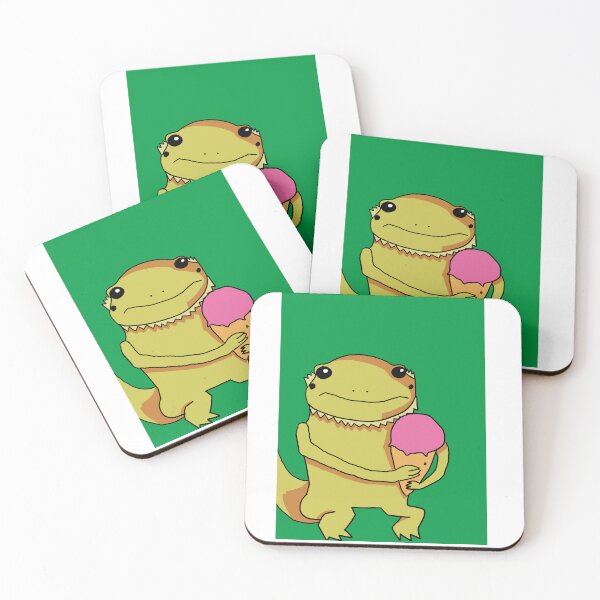 Item preview, Bearded Dragon Ice Cream designed and sold by RedEyeWolf.