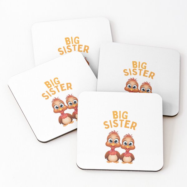 Item preview, Twin Baby Announcement, Big Sister,  Mother of Twins, Fall Mom Twins designed and sold by KolorellaS.