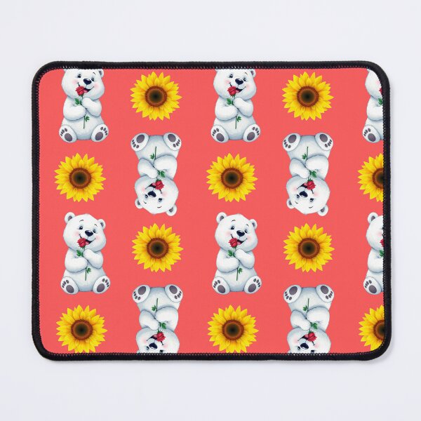 Item preview, Bears and Sunflowers Pattern designed and sold by Grang Art Artistic Designs.