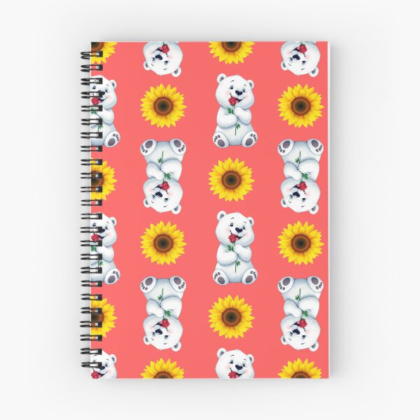 Item preview, Bears and Sunflowers Pattern  designed and sold by Grang Art Artistic Designs.