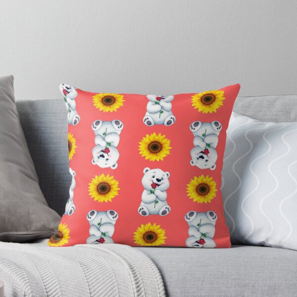 Item preview, Bears and Sunflowers Pattern designed and sold by Grang Art Artistic Designs.