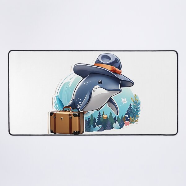 Item preview, Traveling Whale designed and sold by FluffyPeels.