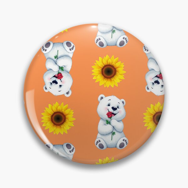 Item preview, Bears and Sunflowers Pattern designed and sold by Grang Art Artistic Designs.