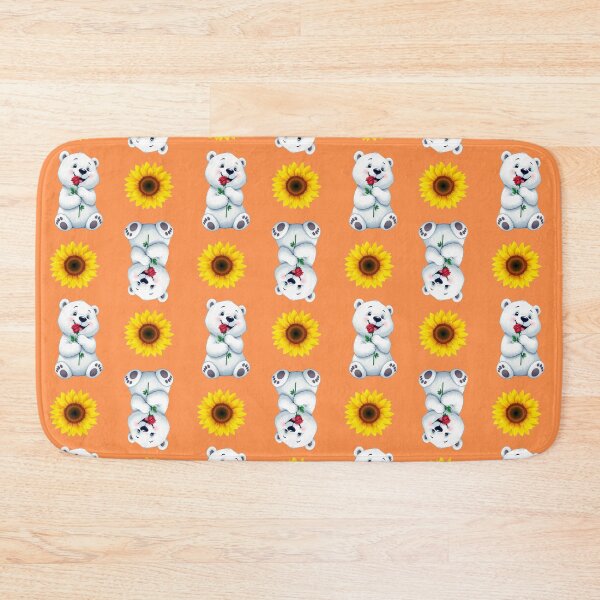 Item preview, Bears and Sunflowers Pattern designed and sold by Grang Art Artistic Designs.