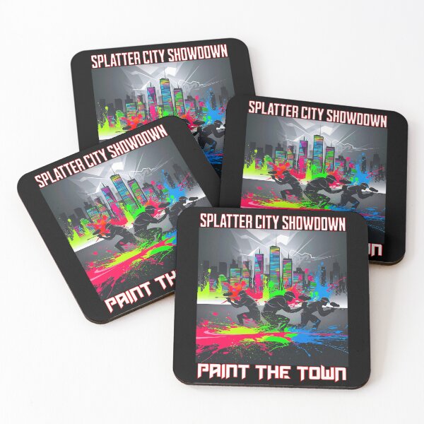 Item preview, Paintball: Splatter City Showdown designed and sold by GeeksLoveDogs.