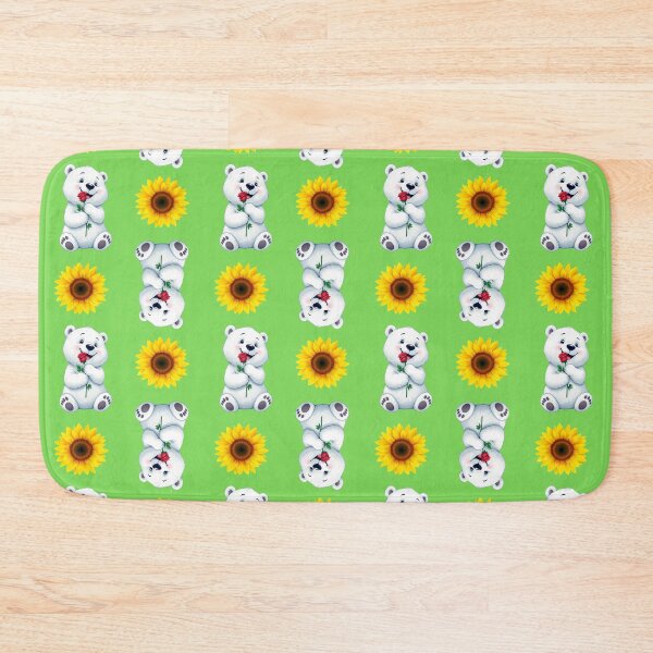Item preview, Bears and Sunflowers Pattern designed and sold by Grang Art Artistic Designs.