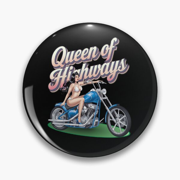 Item preview, Queen of highways - Biker babe alert - Hotter than asphalt - Wild hearts ride designed and sold by JansenGS.