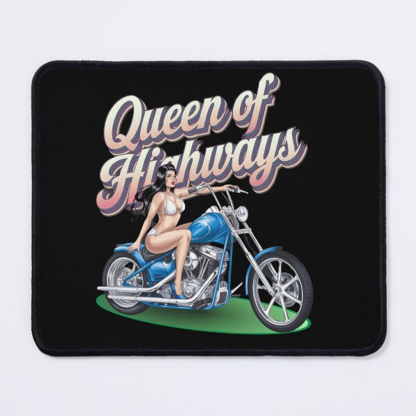 Item preview, Queen of highways - Biker babe alert - Hotter than asphalt - Wild hearts ride designed and sold by JansenGS.