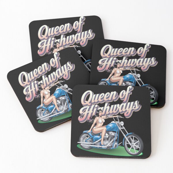 Item preview, Queen of highways - Biker babe alert - Hotter than asphalt - Wild hearts ride designed and sold by JansenGS.