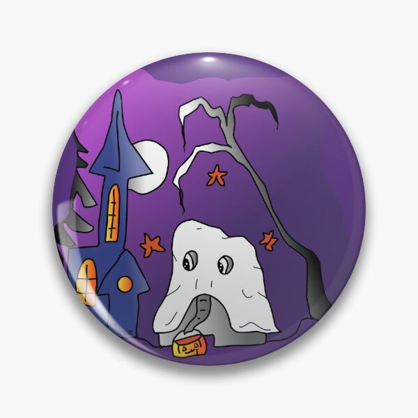 Item preview, Halloween elephant  designed and sold by ALEFANTICA.