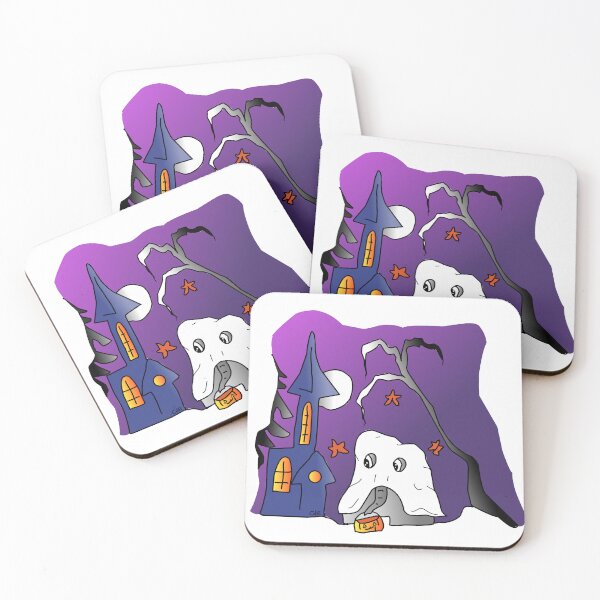 Item preview, Halloween elephant  designed and sold by ALEFANTICA.