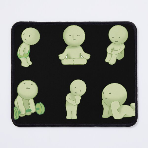 Item preview, Smiski sticker pack designed and sold by retrippy.