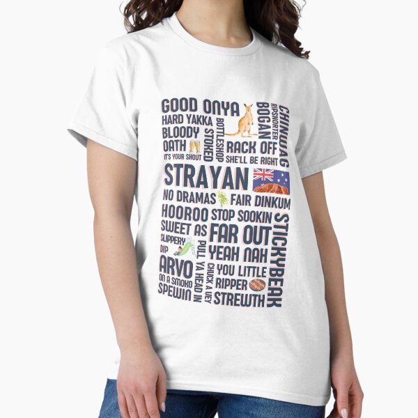 Item preview, Australia slang - Strayan - Fair dinkum - Aussie sayings designed and sold by oyptjewellery.