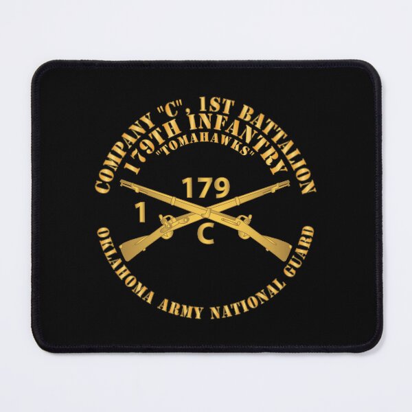 Item preview, Company C, 1st Bn, 179th Infantry - OKARNG - Inf Branch X 300 designed and sold by Military Insignia Products.