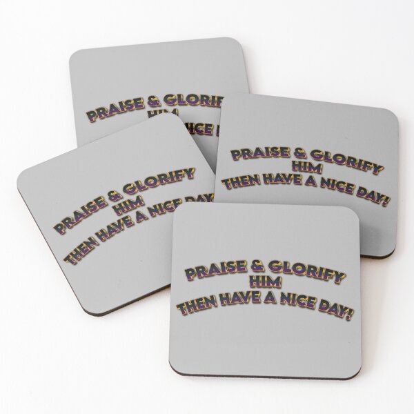 Item preview, PRAISE AND GLORIFY designed and sold by THE AMERICAN TEEVANGELIST.