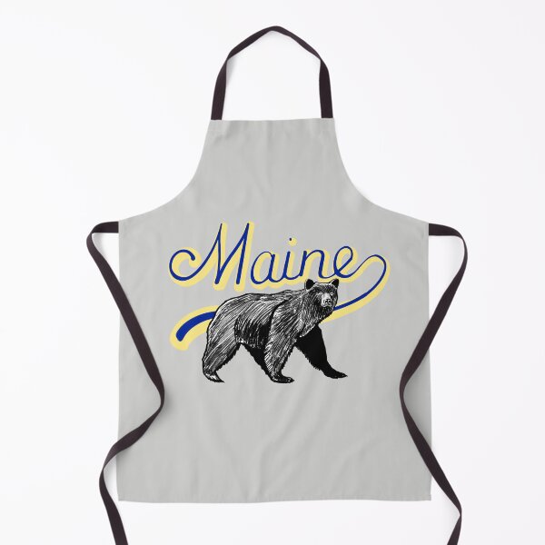 Item preview, Maine Black Bear Dark Blue and Yellow designed and sold by Jeb Knight.
