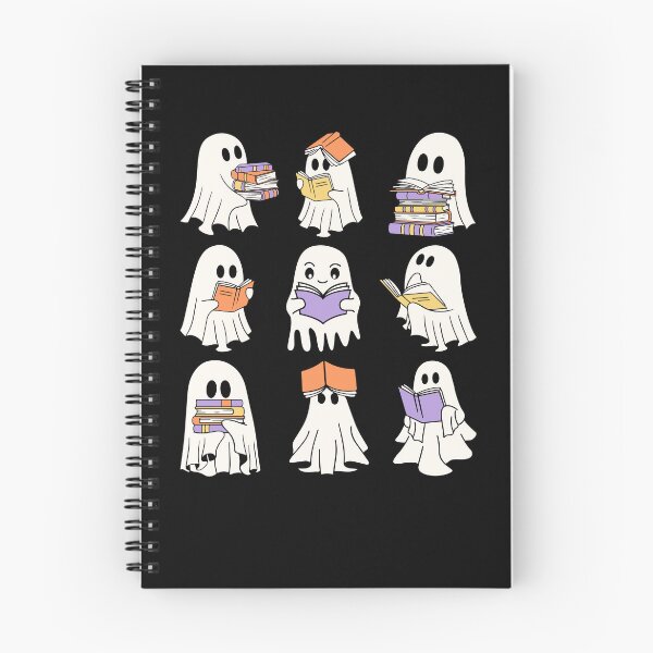 Item preview, Ghost Reading Books Halloween Booooks Ghost Book Gear designed and sold by DynamicDesign.
