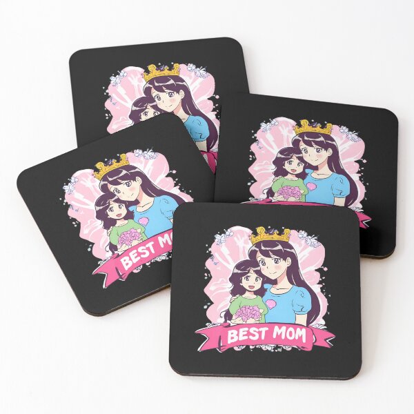 Item preview, The best mom in the world. Anime style. Mom with her daughter. designed and sold by DONandEK.