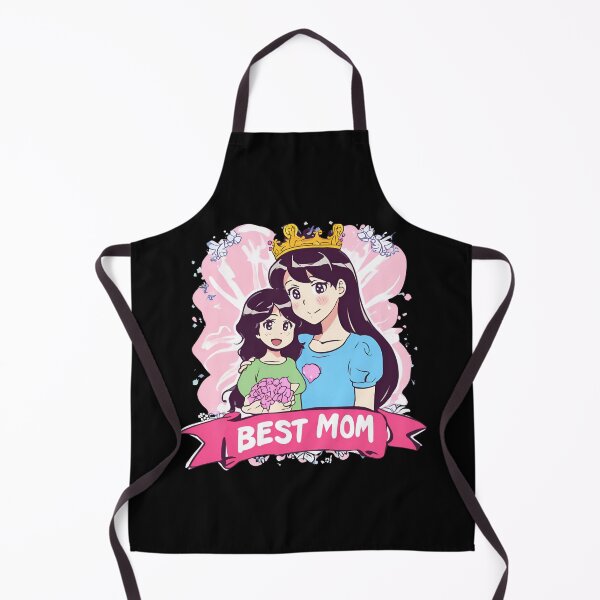 Item preview, The best mom in the world. Anime style. Mom with her daughter. designed and sold by DONandEK.