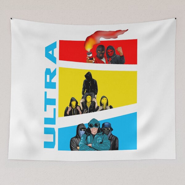 Item preview, Ultra Football Hooligans: Red, Blue, Yellow Factions designed and sold by GrizzlyCollective.