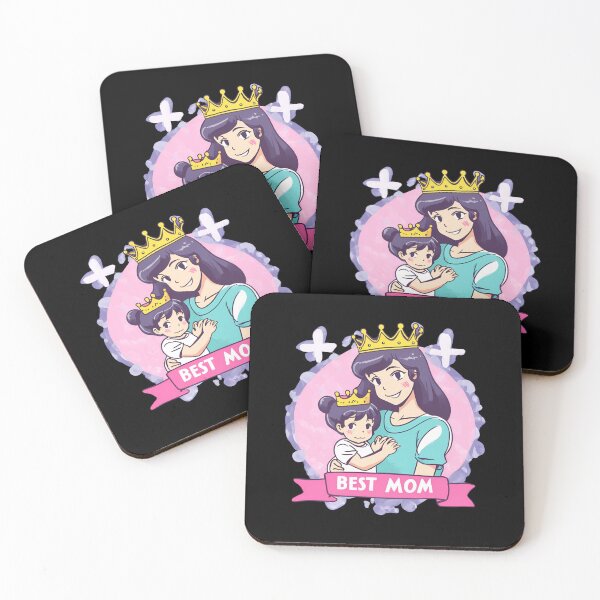 Item preview, The best mom in the world. Anime style. Mom with her daughter. designed and sold by DONandEK.
