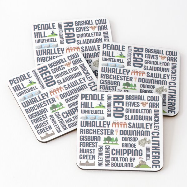 Item preview, Ribble Valley - Pendle Hill - Lancashire towns - British tourism - Ex pat designed and sold by oyptjewellery.
