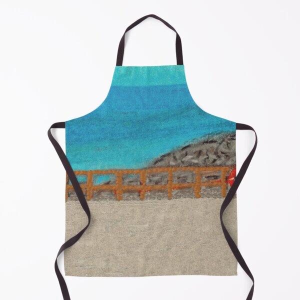 Item preview, Old Colwyn North Wales Promenade Seascape designed and sold by Katherine Edwards Art.