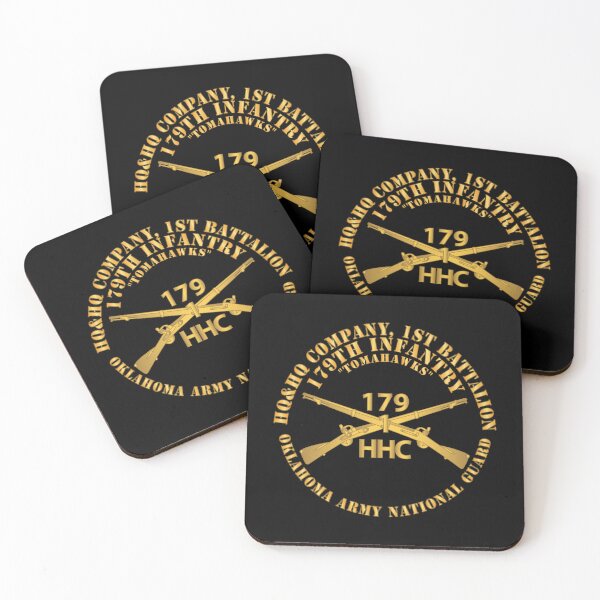 Item preview, HHC Company, 1st Bn, 179th Infantry - OKARNG - Inf Branch X 300 designed and sold by Military Insignia Products.