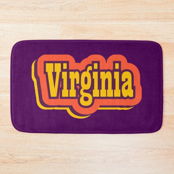 Item preview, Virginia State of America Retro Typography designed and sold by ArtNoveltee.