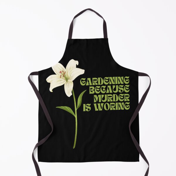 Item preview, Gardeners Gardening because murder is wrong designed and sold by GartenIdeen.