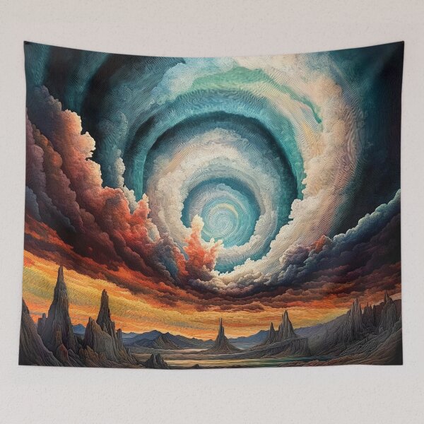 Item preview, Dreamlike Surreal Vortex Landscape designed and sold by Rocky Mountain Artistry.