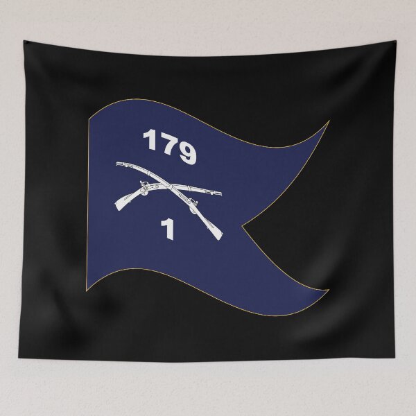 Item preview, 1st Battalion, 179th Infantry Regiment - Guidon - Waving X 300 designed and sold by Military Insignia Products.