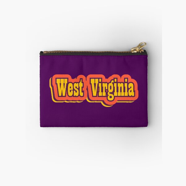 Item preview, West Virginia State of America Retro Typography designed and sold by ArtNoveltee.