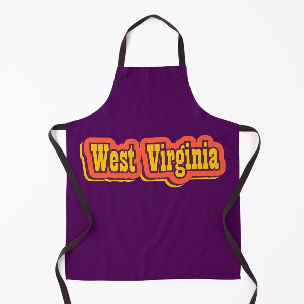 Item preview, West Virginia State of America Retro Typography designed and sold by ArtNoveltee.