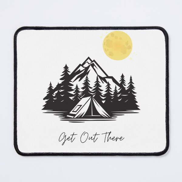 Item preview, Get Out There Camping designed and sold by Dougall5150.