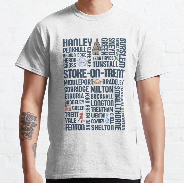 Item preview, Stoke on trent - Staffordshire towns - The potteries designed and sold by oyptjewellery.
