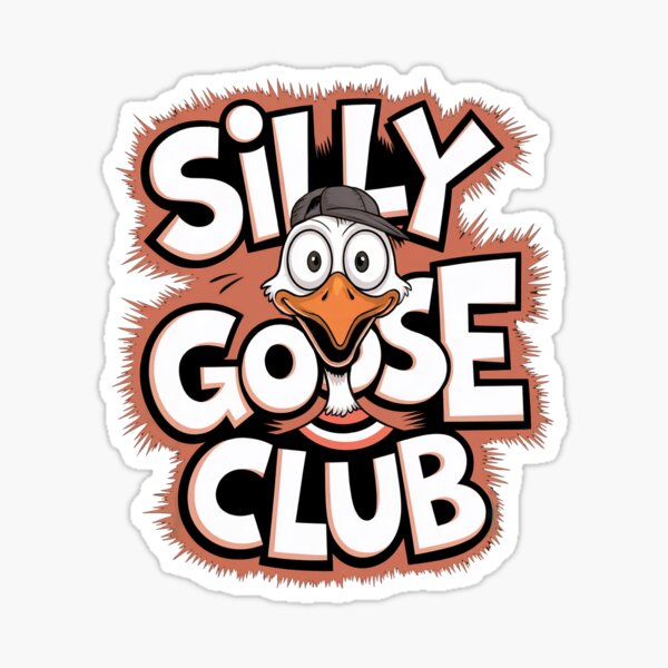 Artikel-Vorschau von Dumme Gans Club Cartoon, designt und verkauft von TrPatternLab.