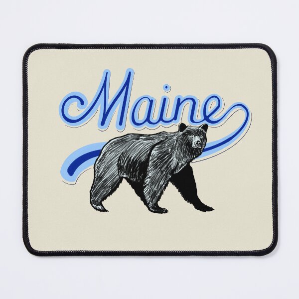 Item preview, Maine Black Bear Double Blues designed and sold by Jeb Knight.