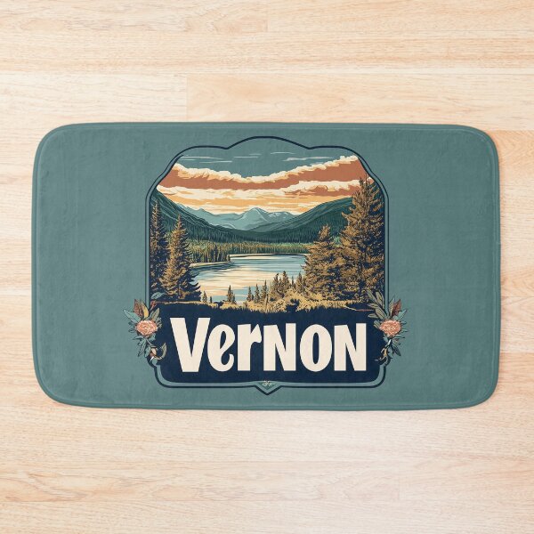 Item preview, Vernon British Columbia Lakeside Scene Coldstream Thompson Okanagan designed and sold by meganohm.
