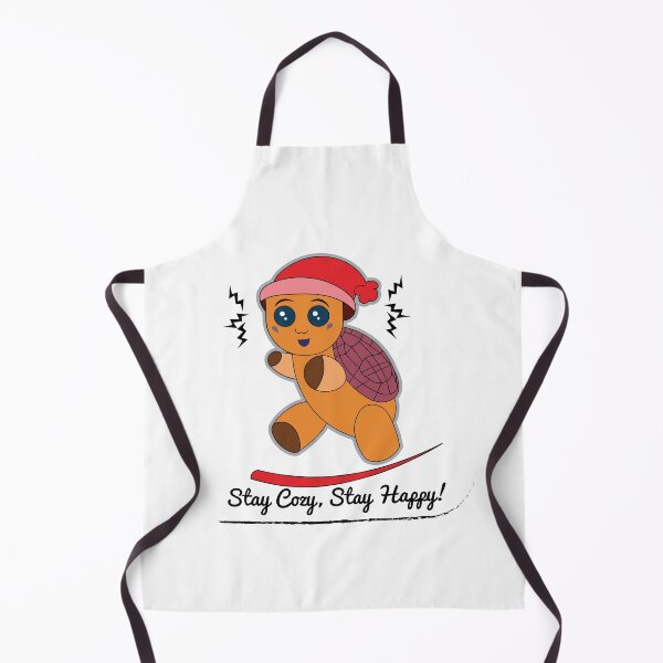 Item preview, Cute Kawaii Turtle dancing t-shirt | Cozy Kawaii Turtle in Santa Hat – Cute Winter Holiday designed and sold by KARTICK DUTTA.