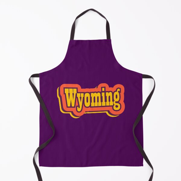 Item preview, Wyoming State of America Retro Typography designed and sold by ArtNoveltee.