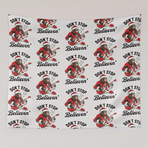 Item preview, Don't stop believing in Christmas and bigfoot designed and sold by erozzz.