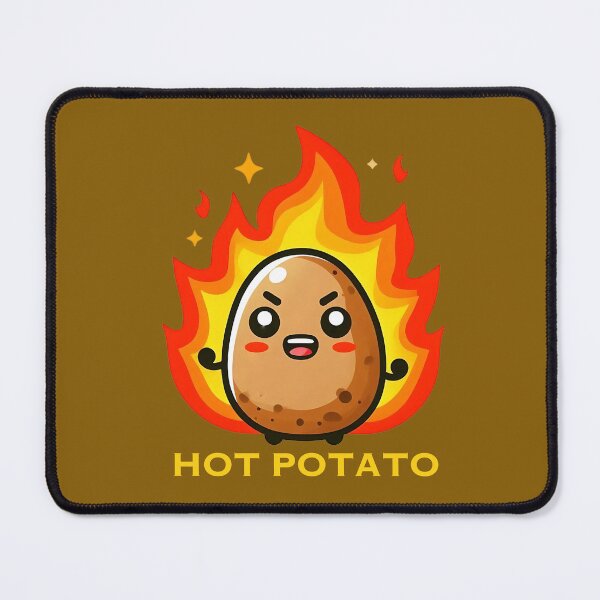 Item preview, Cute Hot Potato On Fire designed and sold by The magic  Yellow bus.