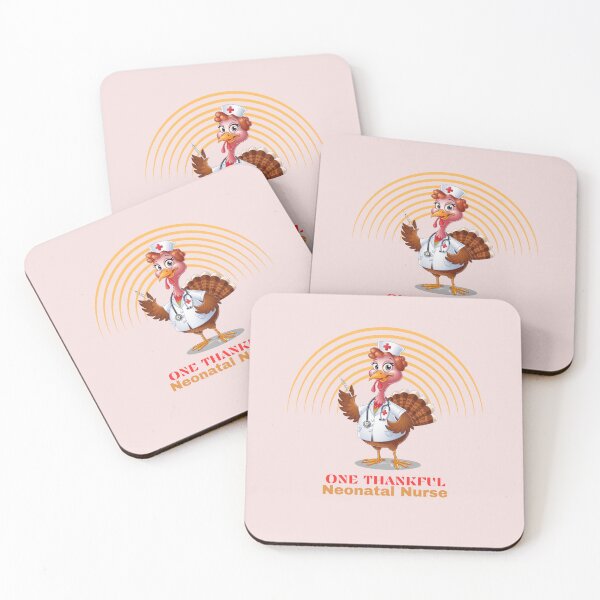 Item preview, Neonatal  Nurse, One Thankful Nurse, Funny Thanksgiving  Nurse Turkey designed and sold by KolorellaS.