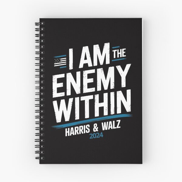 Item preview, I Am The Enemy Within Harris Walz - A gift for those who embrace rebellion and independence. designed and sold by Zyziowsky.