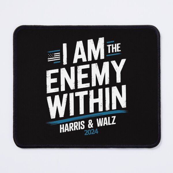Item preview, I Am The Enemy Within Harris Walz - A gift for those who embrace rebellion and independence. designed and sold by Zyziowsky.