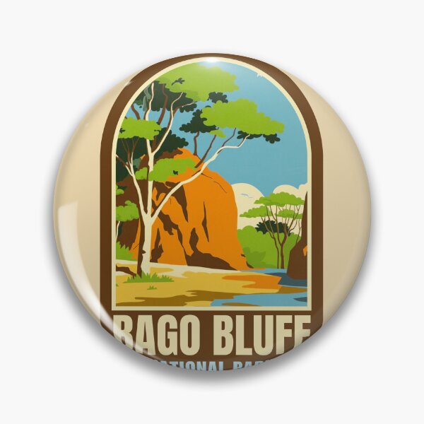 Item preview, Bago Bluff National Park designed and sold by aussieexplore.