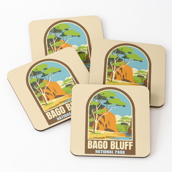 Item preview, Bago Bluff National Park designed and sold by aussieexplore.