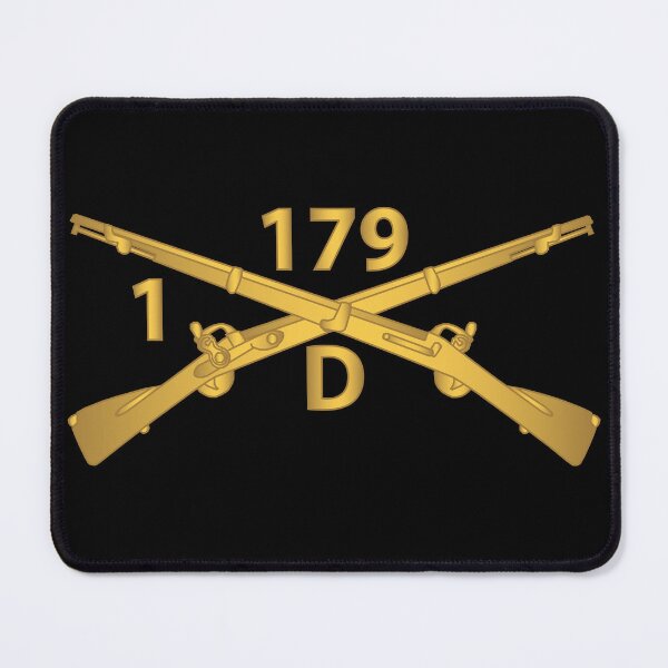 Item preview, Delta Company, 1st Battalion, 179th Infantry Regiment - Inf Branch wo Txt X 300 designed and sold by Military Insignia Products.